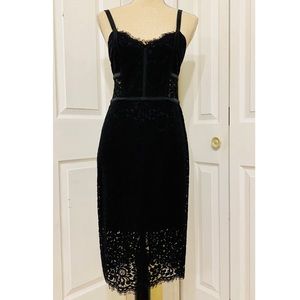 Express Black Lace Dress